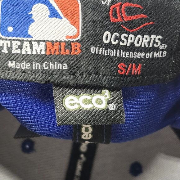 Chicago Cubs Team MLB Eco3 Fitted Dad Baseball Cap Hat Size S/M OC Sports - Picture 6 of 8